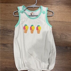 Ice Cream Bubble/ Romper